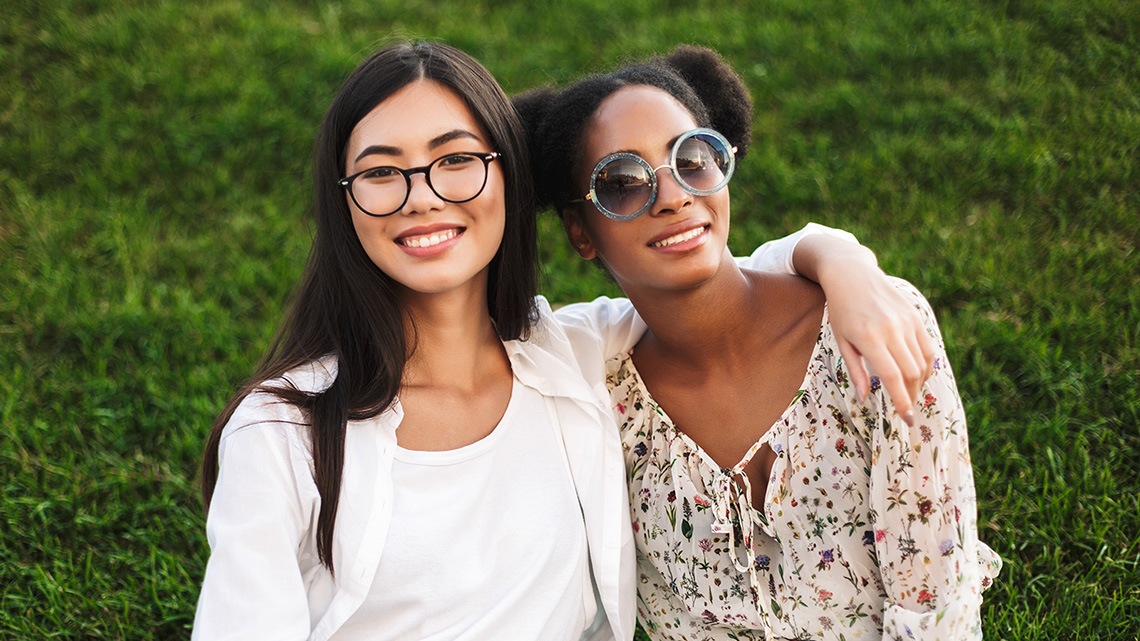 Friends With Eyeglasses